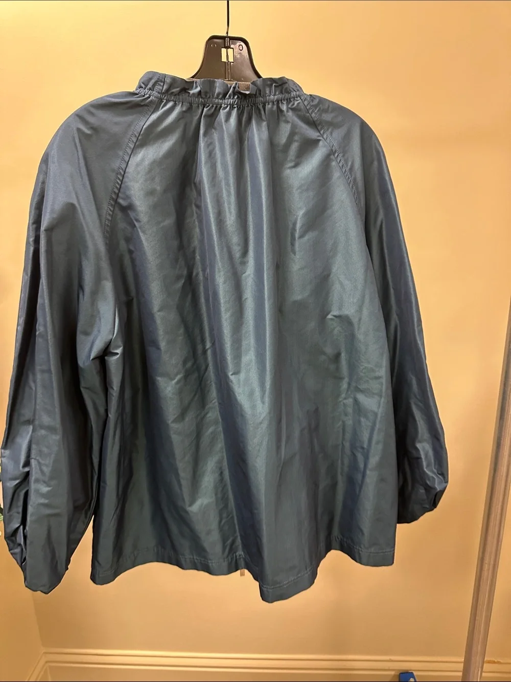 Lafayette 148 New York Teal-Blue Lightweight Bomber